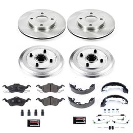 PWR-KOE15191DK, PowerStop Autospecialty Stock Replacement Disc and Drum Brake Kits for 2000-2004 FOCUS - KOE15191DK в ОАЭ, Дубай. Состояние - новое. Цена 1 740 AED. Фото, контакты продавца | AUTO.AE