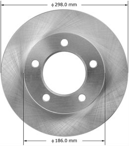 BEN-PRT1214, Bendix Brakes Brake Rotors for 1976-1992 BRONCO, 1976 F-100, 1977-1993 F-150 - PRT1214 in UAE, Dubai. Condition - new. Price 240 AED. Photo, seller contacts | AUTO.AE