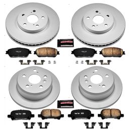 PWR-CRK5482, PowerStop Z17 Evolution Plus GEOMET Coated Brake Kits for 2005-2007 AVALON, 2005-2006 CAMRY, 2004-2008 SOLARA - CRK5482 in UAE, Dubai. Condition - new. Price 1,340 AED. Photo, seller contacts | AUTO.AE