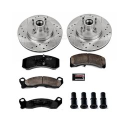 PWR-K1279, PowerStop Z23 Evolution Sport Brake Upgrade Kits for 1987-1993 MUSTANG - K1279 في الإمارات, دبي. Condition - new. Price 910 AED. Photo, seller contacts | AUTO.AE
