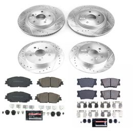 PWR-K7931, PowerStop Z23 Evolution Sport Brake Upgrade Kits for 2018-2024 CAMRY - K7931 في الإمارات, دبي. Condition - new. Price 1,550 AED. Photo, seller contacts | AUTO.AE