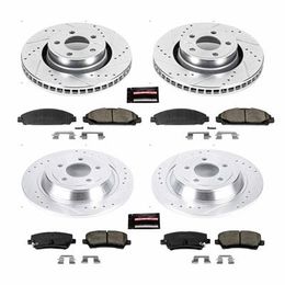 PWR-K6808, PowerStop Z23 Evolution Sport Brake Upgrade Kits for 2015-2020 MUSTANG - K6808 في الإمارات, دبي. Condition - new. Price 2,330 AED. Photo, seller contacts | AUTO.AE