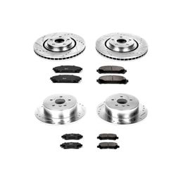 PWR-K4129, PowerStop Z23 Evolution Sport Brake Upgrade Kits for 2008-2013 HIGHLANDER - K4129 в ОАЭ, Дубай. Состояние - новое. Цена 1 880 AED. Фото, контакты продавца | AUTO.AE