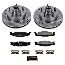 PWR-K1831, PowerStop Z23 Evolution Sport Brake Upgrade Kits for 1994-2001 E-150 ECONOLINE, 1994-1996 F-150 - K1831 in UAE, Dubai. Condition - new. Price 1,470 AED. Photo, seller contacts | AUTO.AE