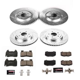 PWR-K6523, PowerStop Z23 Evolution Sport Brake Upgrade Kits for 2014-2019 CORVETTE - K6523 в ОАЭ, Дубай. Состояние - новое. Цена 2 950 AED. Фото, контакты продавца | AUTO.AE