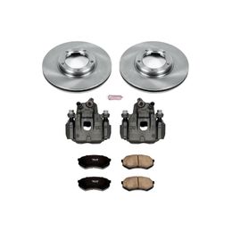 PWR-KCOE1232, PowerStop Z17 Evolution Plus Stock Replacement Brake Kits with Calipers for 1995-2004 TACOMA - KCOE1232 في الإمارات, دبي. Condition - new. Price 1,100 AED. Photo, seller contacts | AUTO.AE