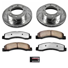 PWR-K1885-36, PowerStop Z36 Truck and Tow Brake Upgrade Kits for 1999 F-250 SUPER DUTY, F-350 SUPER DUTY - K1885-36 في الإمارات, دبي. Condition - new. Price 1,910 AED. Photo, seller contacts | AUTO.AE