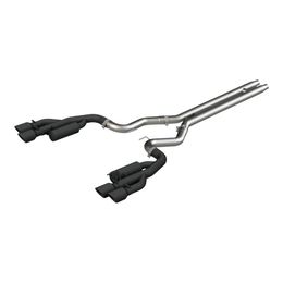 S7207BLK, MBRP S7207BLK Cat-Back 3" Armor BLK (Black-Coated Aluminized Steel / Dual) for FORD Mustang GT 5.0L 2018-2023 في الإمارات, دبي. Condition - new. Price 6,360 AED. Photo, seller contacts | AUTO.AE