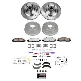 PWR-K15506DK-36, PowerStop Z36 Truck and Tow Disc and Drum Brake Upgrade Kits for 2001-2002 F-150 - K15506DK-36 в ОАЭ, Дубай. Состояние - новое. Цена 2 940 AED. Фото, контакты продавца | AUTO.AE