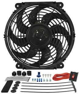 DER-16512, 12.13 Inch 880 CFM Derale Tornado Universal Fan 16512 в ОАЭ, Дубай. Состояние - новое. Цена ⁦640 AED⁩. Фото, контакты продавца | AUTO.AE