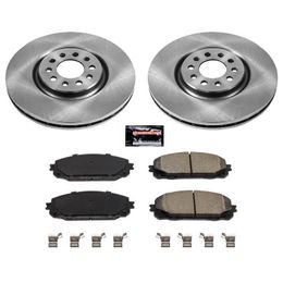 PWR-KOE7414, PowerStop Z17 Evolution Plus Stock Replacement Brake Kits for 2016-2023 CHEROKEE - KOE7414 في الإمارات, دبي. Condition - new. Price 770 AED. Photo, seller contacts | AUTO.AE