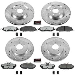 PWR-K5943-26, PowerStop Z26 Street Warrior Brake Upgrade Kits for 2011-2014 MUSTANG - K5943-26 في الإمارات, دبي. Condition - new. Price 2,430 AED. Photo, seller contacts | AUTO.AE