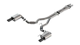 140960BC, BORLA 140960BC Exhaust system Cat-Back S-type 3" S RD RL AC BC SR Tip: 4" RD X 10.50" Black chrome (Non-active exhaust) for FORD Mustang GT 5.0L V8 2024 in UAE, Dubai. Condition - new. Price 9,760 AED. Photo, seller contacts | AUTO.AE