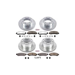 PWR-K6547-36, PowerStop Z36 Truck and Tow Brake Upgrade Kits for 2012 F-250 SUPER DUTY, F-350 SUPER DUTY - K6547-36 в ОАЭ, Дубай. Состояние - новое. Цена 3 620 AED. Фото, контакты продавца | AUTO.AE