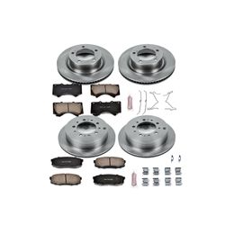 PWR-KOE2813, PowerStop Z17 Evolution Plus Stock Replacement Brake Kits KOE2813 в ОАЭ, Дубай. Состояние - новое. Цена 1 720 AED. Фото, контакты продавца | AUTO.AE