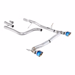SSXFD408, MILLTEK SSXFD408 Filter-Back Exhaust, 2.37" (Blue Titanium GT-100 Trims) for FORD Fiesta ST-Line 155ps Hybrid OPF/GPF 2020- in UAE, Dubai. Condition - new. Price 7,940 AED. Photo, seller contacts | AUTO.AE