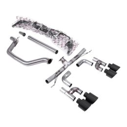 SSXVW693, MILLTEK SSXVW693 Filter-Back Exhaust, 3.15" (Cerakote Black GT-115 Tips) for VW Golf GTI (MK8) in UAE, Dubai. Condition - new. Price 13,060 AED. Photo, seller contacts | AUTO.AE