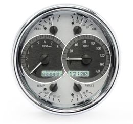 DAK-MHX-1019-S-W, Dakota Digital VHX Series Universal Round Analog Gauge Kits MHX-1019-S-W в ОАЭ, Дубай. Состояние - новое. Цена 4 520 AED. Фото, контакты продавца | AUTO.AE