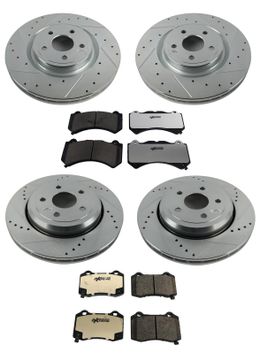 PWR-K8903-26, PowerStop Z26 Street Warrior Brake Upgrade Kits for 2021-2024 DURANGO, 2021 GRAND CHEROKEE - K8903-26 في الإمارات, دبي. Condition - new. Price 3,530 AED. Photo, seller contacts | AUTO.AE
