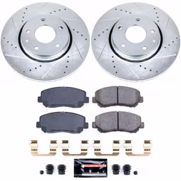 PWR-K7689, PowerStop Z23 Evolution Sport Brake Upgrade Kits for 2016-2024 CX-5 - K7689 in UAE, Dubai. Condition - new. Price 1,140 AED. Photo, seller contacts | AUTO.AE