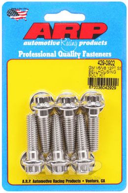 429-0902, ARP 429-0902 Bellhousing Bolt Kit for Chevrolet V6 & V8. SS 12pt в ОАЭ, Дубай. Состояние - новое. Цена 260 AED. Фото, контакты продавца | AUTO.AE