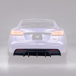 TEV3041, VORSTEINER TEV3041 Rear Diffuser VRS (Satin Carbon) for TESLA Model S Plaid 2021- in UAE, Dubai. Condition - new. Price 19,290 AED. Photo, seller contacts | AUTO.AE