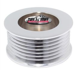TFF-7610C, Tuff Stuff Performance Chrome Billet Steel Alternator Pulleys 7610C في الإمارات, دبي. Condition - new. Price ⁦110 AED⁩. Photo, seller contacts | AUTO.AE