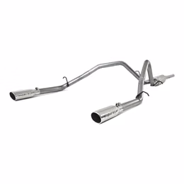 S5058AL, MBRP S5058AL Cat-Back 2.5" Armor Lite (Aluminized Steel / Dual) for CHEVROLET Silverado 1500 / GMC Sierra 1500 2009-2013 in UAE, Dubai. Condition - new. Price 4,280 AED. Photo, seller contacts | AUTO.AE
