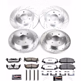 PWR-K5822-36, PowerStop Z36 Truck and Tow Brake Upgrade Kits for 2012-2015 ARMADA, 2011-2015 TITAN - K5822-36 in UAE, Dubai. Condition - new. Price 3,000 AED. Photo, seller contacts | AUTO.AE