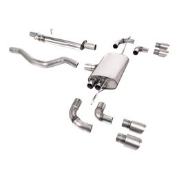 SSXLR132, MILLTEK SSXLR132 Filter-Back Exhaust, 3" (Titanium GT-90 Trims) for LAND ROVER Defender 110 P300 / P400e 2020- في الإمارات, دبي. Condition - new. Price 15,400 AED. Photo, seller contacts | AUTO.AE