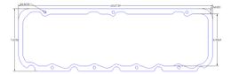 FOG-6120-4, Flatout Gaskets Valve Cover Gaskets 6120.4 في الإمارات, دبي. Condition - new. Price 350 AED. Photo, seller contacts | AUTO.AE