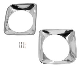 SUM-RP24598, Summit Racing™ Aluminum Headlight Bezel for 1967-1968 Chevy C/K Series Trucks SUM-RP24598 в ОАЭ, Дубай. Состояние - новое. Цена 470 AED. Фото, контакты продавца | AUTO.AE
