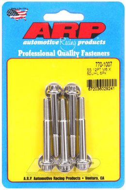 770-1007, ARP 770-1007 Metric Thread Bolt Kit M6 x 1.00 x 50 12pt SS bolts в ОАЭ, Дубай. Состояние - новое. Цена 240 AED. Фото, контакты продавца | AUTO.AE