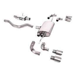 SSXLR152, MILLTEK SSXLR152 Filter-Back Exhaust, 3" (Titanium GT-90 Trims) for LAND ROVER Defender 90 P400 2020- في الإمارات, دبي. Condition - new. Price 15,300 AED. Photo, seller contacts | AUTO.AE