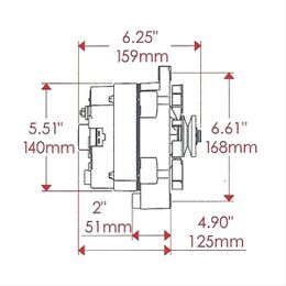 PWM-8003, Powermaster Race Alternators 8003 في الإمارات, دبي. Condition - new. Price 630 AED. Photo, seller contacts | AUTO.AE