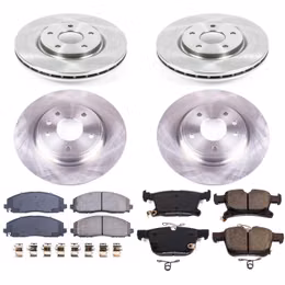 PWR-KOE7841, PowerStop Z17 Evolution Plus Stock Replacement Brake Kits for 2017-2024 PACIFICA, 2020-2024 VOYAGER - KOE7841 in UAE, Dubai. Condition - new. Price 1,390 AED. Photo, seller contacts | AUTO.AE