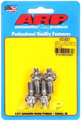 400-8001, ARP 400-8001 Accessory Stud Kit M8 X 1.25 X 32mm. broached. 4 pieces في الإمارات, دبي. Condition - new. Price 350 AED. Photo, seller contacts | AUTO.AE