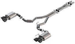 BOR-140964BC, Borla S-Type Cat-Back Exhaust Systems for 2024-2025 MUSTANG - 140964BC в ОАЭ, Дубай. Состояние - новое. Цена 13 040 AED. Фото, контакты продавца | AUTO.AE