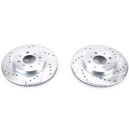 PWR-JBR1714XPR, PowerStop Evolution Drilled and Slotted Rotors for 2015-2020 FIT - JBR1714XPR в ОАЭ, Дубай. Состояние - новое. Цена 620 AED. Фото, контакты продавца | AUTO.AE