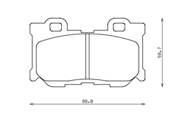 EP462MX72, ENDLESS EP462MX72 Rear brake pads INFINITI G37/M37/FX37/FX50/NISSAN 370Z (Akebono) в ОАЭ, Дубай. Состояние - новое. Цена 1 110 AED. Фото, контакты продавца | AUTO.AE