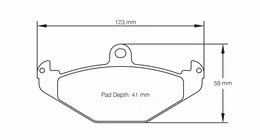 1682-RS42, PAGID 1682-RS42 Rear brake pads RS42 LOTUS Exige V6 Sport 360 Cup в ОАЭ, Дубай. Состояние - новое. Цена 1 080 AED. Фото, контакты продавца | AUTO.AE