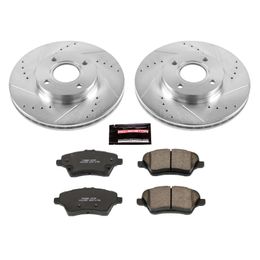 PWR-K6818, PowerStop Z23 Evolution Sport Brake Upgrade Kits for 2014-2019 FIESTA - K6818 في الإمارات, دبي. Condition - new. Price 880 AED. Photo, seller contacts | AUTO.AE