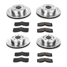 PWR-K2597, PowerStop Z23 Evolution Sport Brake Upgrade Kits for 1965-1982 CORVETTE - K2597 в ОАЭ, Дубай. Состояние - новое. Цена 1 810 AED. Фото, контакты продавца | AUTO.AE