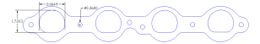 FOG-7416, Flatout Gaskets GPC Header Gaskets 7416 في الإمارات, دبي. Condition - new. Price 170 AED. Photo, seller contacts | AUTO.AE