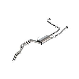 140985, BORLA 140985 Cat-Back Exhaust System 2.25" S-Type (2.25" Brushed Stainless Steel Tips) for NISSAN Frontier 3.8L 2022-2024 in UAE, Dubai. Condition - new. Price 6,390 AED. Photo, seller contacts | AUTO.AE