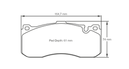 8084-RSL29, PAGID 8084-RSL29 Front brake pads RSL29 BMW 3 Series M-Technic / Brembo في الإمارات, دبي. Condition - new. Price 2,150 AED. Photo, seller contacts | AUTO.AE