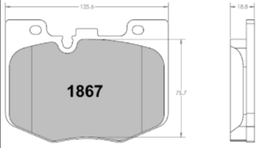 1867.10, PFC 1867.10 Front Brake Pads Z-RATED for TOYOTA GR Supra Mk5 / BMW G-series ( G20 / G30 / G31/ G32 / G11 / G12 / G01 / G02 / G05 / G29 ) في الإمارات, دبي. Condition - new. Price 1,430 AED. Photo, seller contacts | AUTO.AE