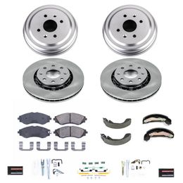 PWR-KOE15234DK, PowerStop Autospecialty Stock Replacement Disc and Drum Brake Kits for 2004-2011 AVEO, 2007-2011 AVEO5, 2009-2010 G3 - KOE15234DK في الإمارات, دبي. Condition - new. Price 1,260 AED. Photo, seller contacts | AUTO.AE
