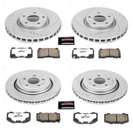 PWR-K6529-26, PowerStop Z26 Street Warrior Brake Upgrade Kits for 2014-2016 CORVETTE - K6529-26 в ОАЭ, Дубай. Состояние - новое. Цена 2 660 AED. Фото, контакты продавца | AUTO.AE