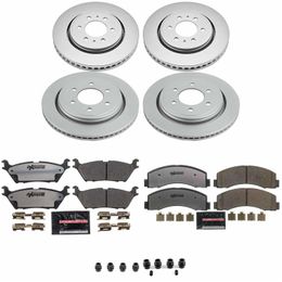 PWR-CPK6803-36, PowerStop Z36 Truck and Tow Evolution GEOMET Coated Brake Upgrade Kits for 2015-2017 F-150 - CPK6803-36 в ОАЭ, Дубай. Состояние - новое. Цена 2 490 AED. Фото, контакты продавца | AUTO.AE